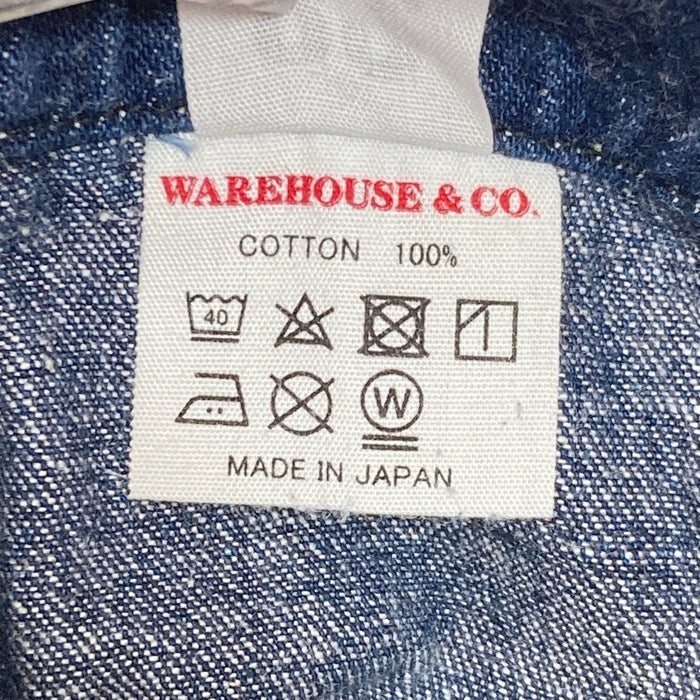 WAREHOUSE ウエアハウス Lot1231 NEWDEAL PROGRAMS DENIM TROUSERS デニム トラウザーパンツ インディゴ Size 32 瑞穂店