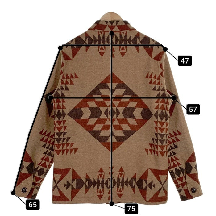 PENDLETON ペンドルトン ウールシャツ ベージュ RK308 厚手 Size L 相当 福生店