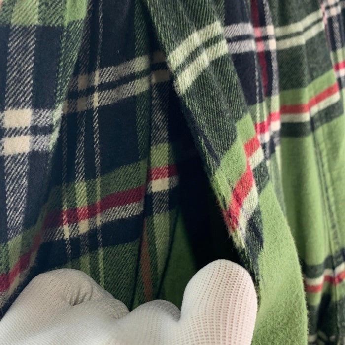 SUPREME シュプリーム 20AW Tartan Flannel Skate Pant タータンチェック フランネルスケートパンツ グリーン Size M 福生店
