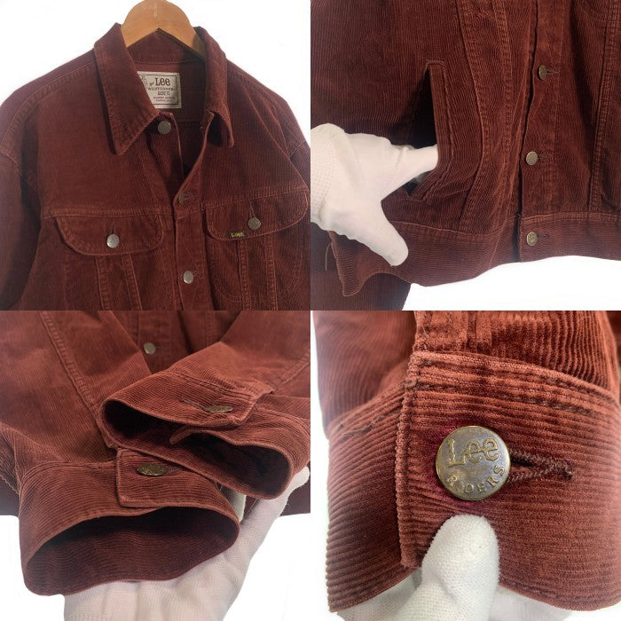 Lee リー WESTERNER ウエスターナー コーデュロイジャケット ボルドー Size M-L 相当 福生店
