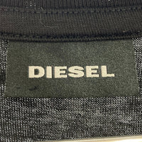 DIESEL ディーゼル A01977 S-ATW00D-GLOVY Ｔシャツ ブラック sizeL 瑞穂店