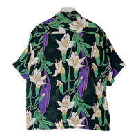 SUN SURF サンサーフ SS38799 RAYON HAWAIIAN SHIRT 'CANOE TREE' カヌーツリー アロハシャツ ブラック sizeM 瑞穂店