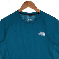 THE NORTH FACE ノースフェイス Expedition S/S Dry Dot Crew エクスペディション ショートスリーブ ドライドットクルー 半袖 Tシャツ ブルーモス NT12324 Size L 福生店