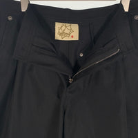 SHIRLEY シャーリー 1タック ワイドチノショートパンツ ブラック Size S 福生店