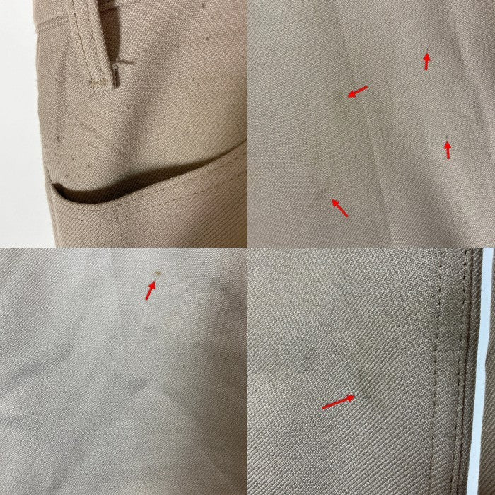 Levi's リーバイス 10517 6122 USA製 SCOVILLジップ STA-PREST スタプレスト フレアパンツ ブラウン size36 瑞穂店