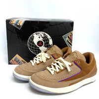 NIKE ナイキ スニーカー DV7129-222 ×TWO18 AIR JORDAN 2 RETRO LOW SP ROCKY TAN  ツーエイティーン エアジョーダン2 レトロ ロッキータン ブラウン size28cm 瑞穂店