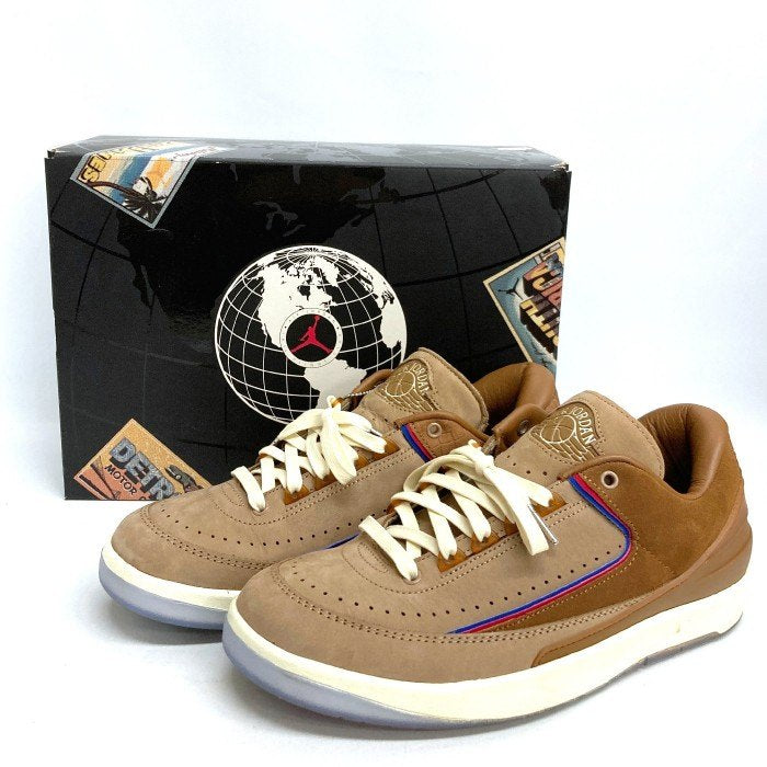 NIKE ナイキ スニーカー DV7129-222 ×TWO18 AIR JORDAN 2 RETRO LOW SP ROCKY TAN  ツーエイティーン エアジョーダン2 レトロ ロッキータン ブラウン size28cm 瑞穂店