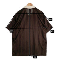 adidas アディダス U FOOTBALL JERSEY TEE フットボールジャージ Tシャツ ブラウン JX3851 Size JP 2XL 福生店