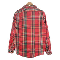 60's King Kole キングコール フランネルチェックシャツ レッド Size S 相当 福生店