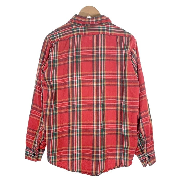 60's King Kole キングコール フランネルチェックシャツ レッド Size S 相当 福生店