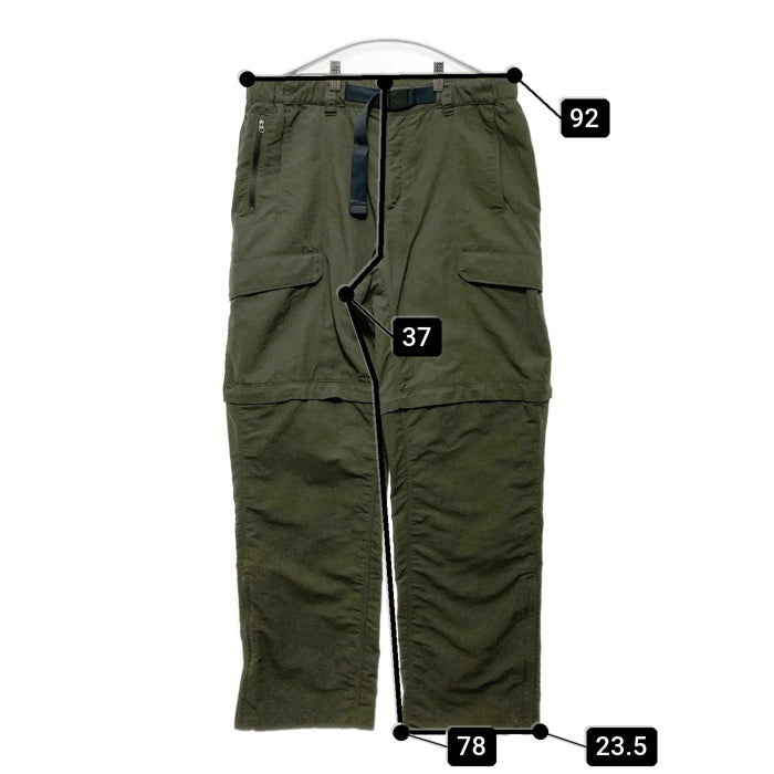 THE NORTH FACE ザノースフェイス US規格 コンバーチブルパンツ カーキ sizeL 瑞穂店