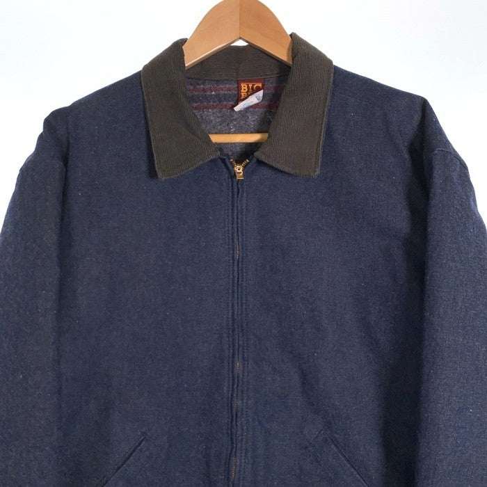 80's~ BIG BEN ビッグベン ジップアップデニムジャケット インディゴ ブランケットライナー 5C11BLJ USA製 Size 46-R 福生店