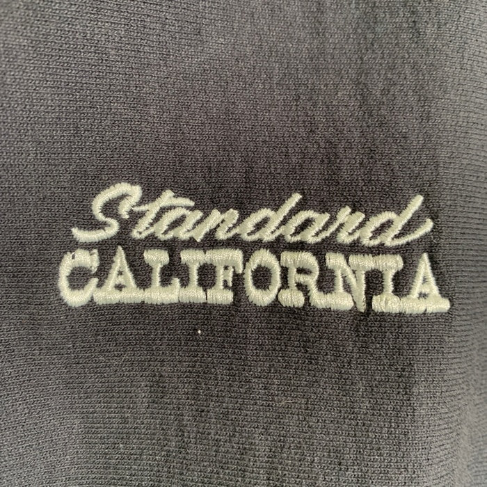 STANDARD CALIFORNIA スタンダードカリフォルニア ジップアップ フーディー パーカー チャコール Size XL 福生店