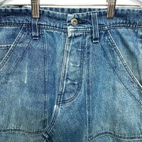 REMILLA レミーラ ボタンフライ デニムパンツ インディゴ sizeM 瑞穂店