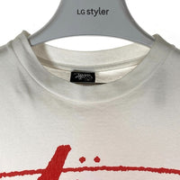 STUSSY ステューシー チャリティー ワールドツアー Tシャツ ホワイト sizeM 瑞穂店