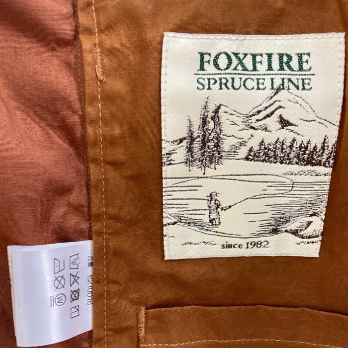 FOXFIRE フォックスファイヤー アルフラックスタックルベスト ブラウン sizeF 瑞穂店