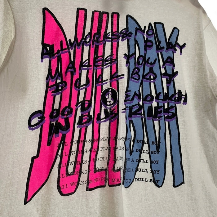 90's GOODENOUGH グッドイナフ DULL BOY TEE 半袖 Tシャツ ホワイト Size L 福生店