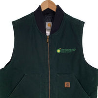 00`s Carhartt カーハート Duck Work Vest ダック ワーク ベスト グリーン V02 SPC Size X-Large Regular 福生店