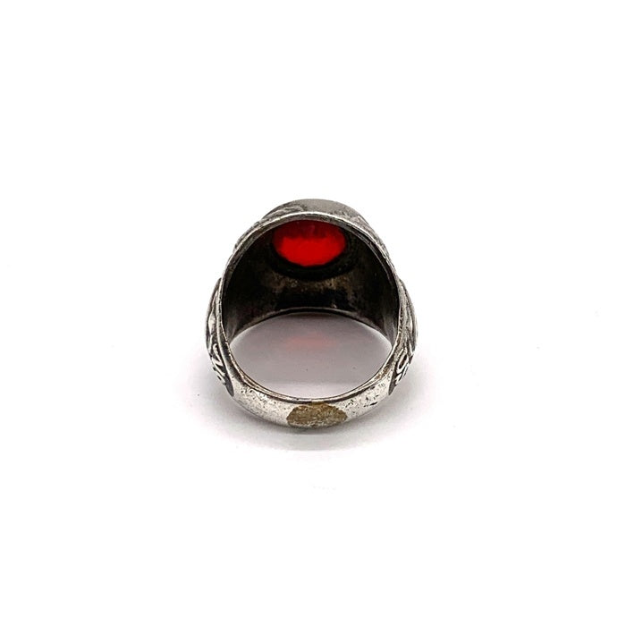 U.S.NAVY 米海軍 スターリングシルバー カレッジリング STERLING Size 18号 福生店