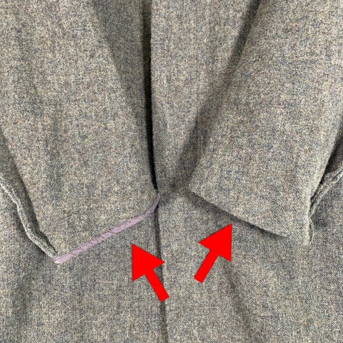 COMME des GARCONS HOMME PLUS コムデギャルソン オムプリュス ウールチェスターコート 比翼 ロング グリーン PJ-04047M AD1998 Size M 福生店