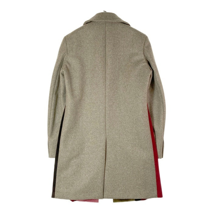 COMME des GARCONS HOMME PLUS コムデギャルソンオムプリュス PJ-J053 AD2022 ウールxコーデュロイ 切替 ロングコート ブラウン sizeM 瑞穂店