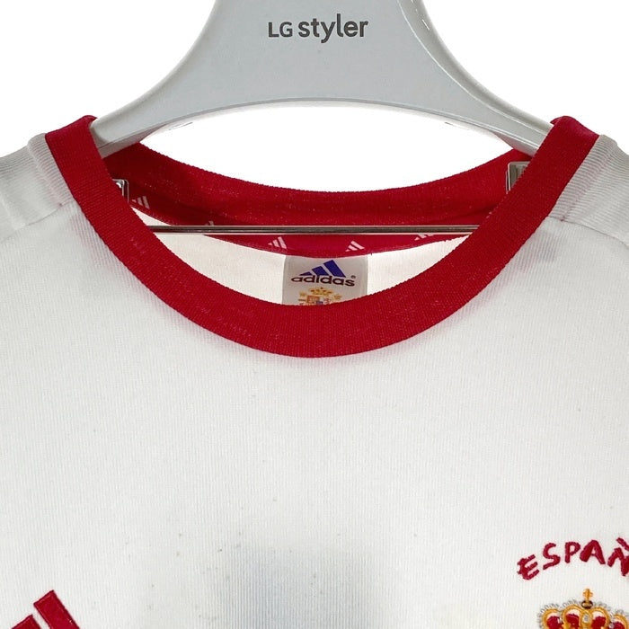 adidas アディダス 2002 スペイン代表 アウェー ユニフォーム ホワイト sizeM 瑞穂店