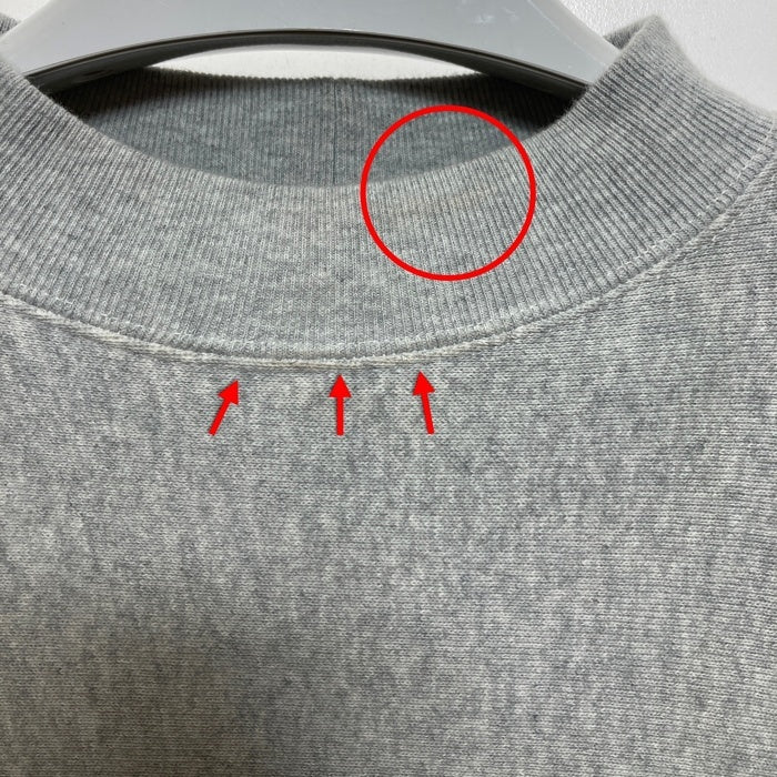 Champion チャンピオン × SHIPS シップス C8-Q027 Reverse Weave リバースウィーブ モックネック スウェット グレー sizeL 瑞穂店