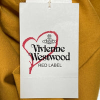 Vivienne Westwood ヴィヴィアンウェストウッド RED LABEL レッドレーベル チェーン風プリント 変形カットソー イエロー sizeS 瑞穂店
