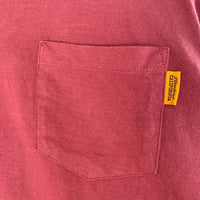 STANDARD CALIFORNIA スタンダードカリフォルニア SD HEAVYWEIGHT POCKET LONG SLEEVE T ヘビーウェイト ロングスリーブ ポケットTシャツ バーガンディー Size L 福生店