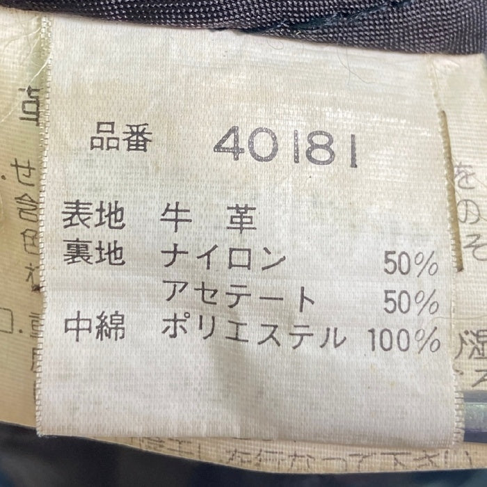 HARLEY DAVIDSON ハーレーダビッドソン レザー シングルライダース ブラック sizeS※全体的にダメージ使用感あり 瑞穂店