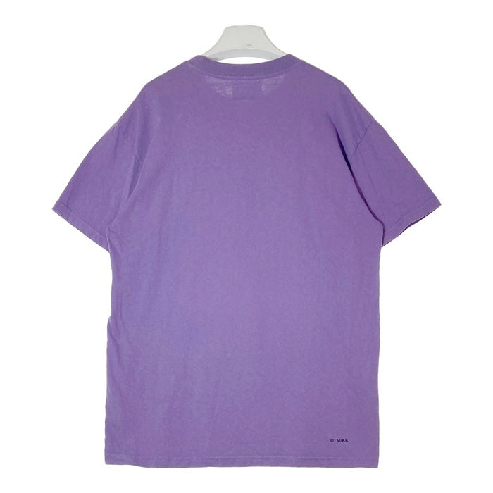 J Balvin ジェイバルビン TAKASHI MURAKAMI 村上隆 KAIKAI KIKI  MORADO SPRAY PAINT TEE Tシャツ パープル sizeL 瑞穂店