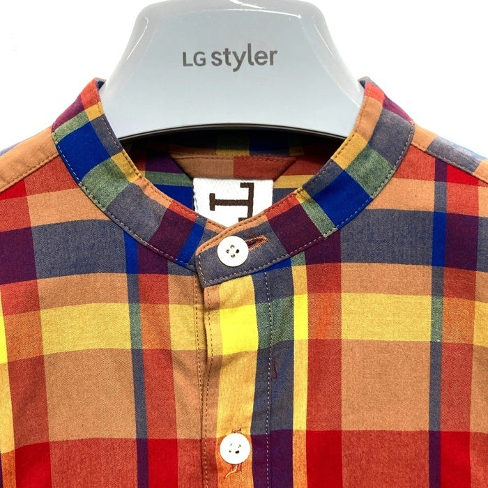 Traditional Weatherwear トラディショナルウェザーウェアー BIG TUCK N/C SHIRT イエロー sizeXS 瑞穂店