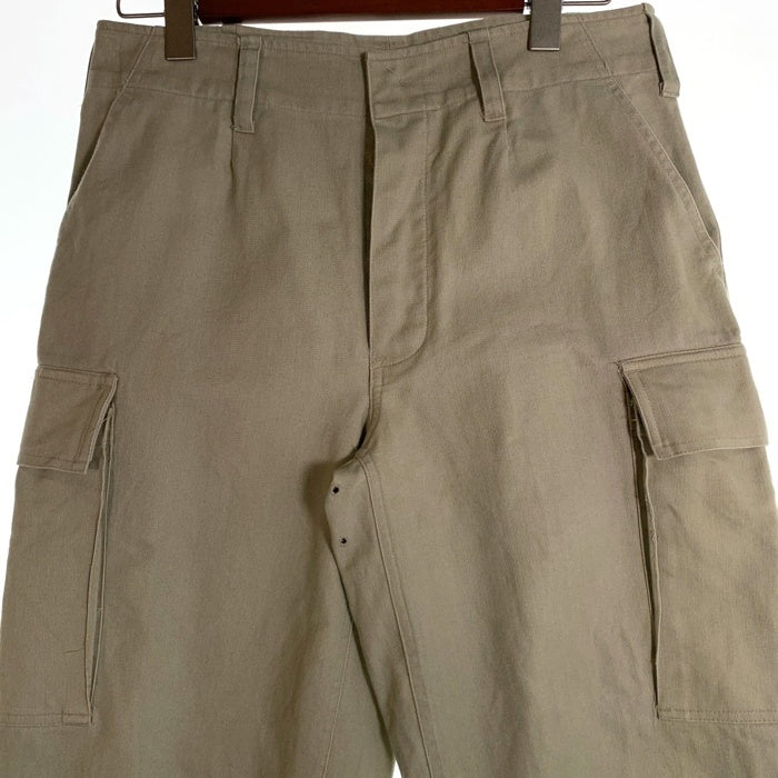 ドイツ軍 コットン カーゴパンツ ミリタリー グレージュ 8415-12-155-9089 Size 160-170/75/85 福生店