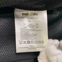 WIND AND SEA ウィンダンシー STRETCH NYLON JACKET ストレッチ ナイロン ジャケット ブラック Size XL 福生店