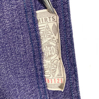 FREEWHEELERS フリーホイーラーズ Neal Cassady シャンブレー ワークシャツ ナス紺 Size 16 福生店