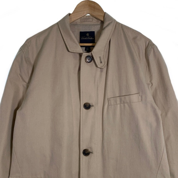 Brooks Brothers ブルックスブラザーズ コットンジャケット ジップアップ ハーフ丈 ベージュ Size L 福生店