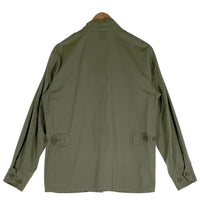 BUZZ RICKSON'S バズリクソンズ U.S.ARMY ジャングルファティーグ ミリタリージャケット ペイント&ハードウォッシュ オリーブ BR12950 12247 Size M-S 福生店