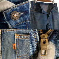 80-90's Levi's リーバイス 517 ブーツカット デニムパンツ インディゴ オレンジタブ SCOVILL USA製 Size 34×36 福生店