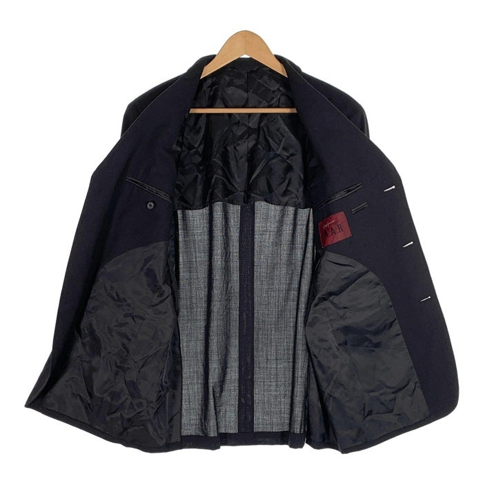 Yohji Yamamoto ヨウジヤマモト DURBAN ダーバン A.A.R 3B ジャケット 2タックスラックス スーツ ブラック 春夏 Size AL 福生店