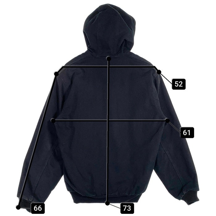 Carhartt カーハート ACTIVE JACKET 裏メッシュ アクティブジャケット ブラック J131-BLK USA製 Size M 福生店