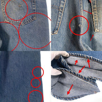 80's Levi's リーバイス 517-0217 ブーツカット デニムパンツ インディゴ TALON42 赤タブ 閂黒 Size 33×30 福生店