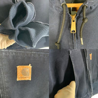 00's Carhartt カーハート Active Jacket アクティブジャケット ダック ネイビー J25MDT Size XL-R 福生店