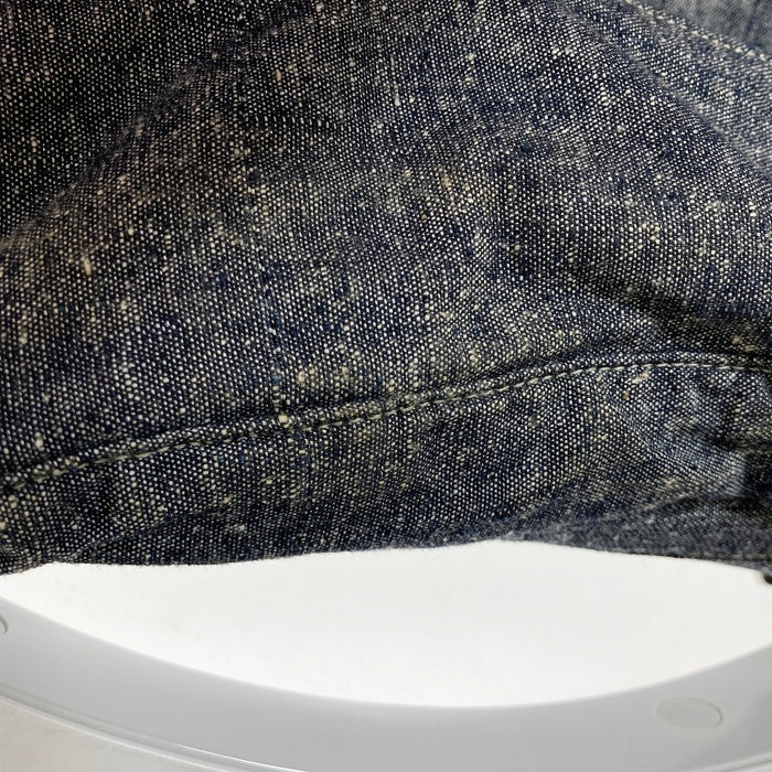 WAREHOUSE ウエアハウス ダックディガー 2119 シャンブレーショップコート インディゴ ネイビー Size38 瑞穂店