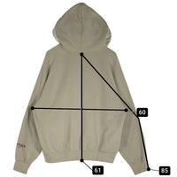 FOG ESSENTIALS エッセンシャルズ FRONT LOGO HOODIE フロントラバーロゴ プルオーバーパーカー フーディー ピスタチオ Size S 福生店