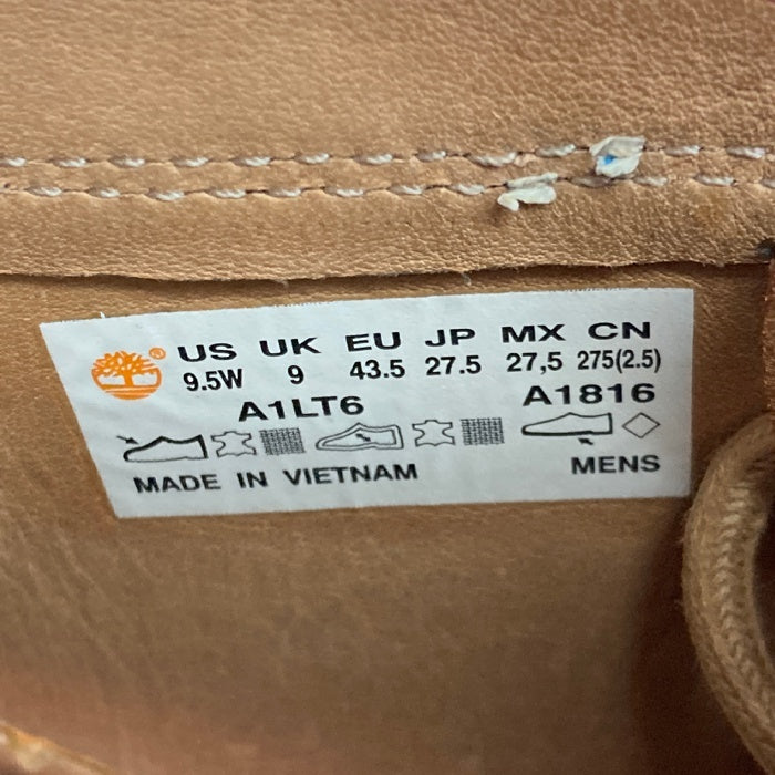 Timberland ティンバーランド A1LT6 チャッカブーツ ブラウン size27.5cm 瑞穂店