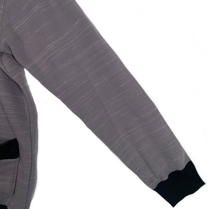 Dry Bones ドライボーンズ スウェット カーディガン グレー ブラック Size L 福生店