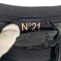 N21 numero ventuno ヌメロ ヴェントゥーノ 半袖 Tシャツ ブラック N2102MRTS214BK Size L 福生店
