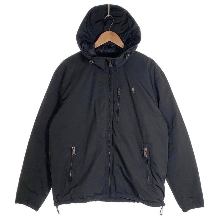 POLO Ralph Lauren ラルフローレン ダウンフードジャケット ブラック Size L 福生店