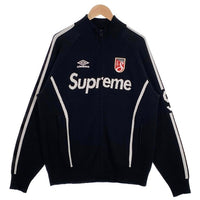 SUPREME シュプリーム UMBRO アンブロ Zip Sweater ジップアップ セーター ブラック Size M 福生店