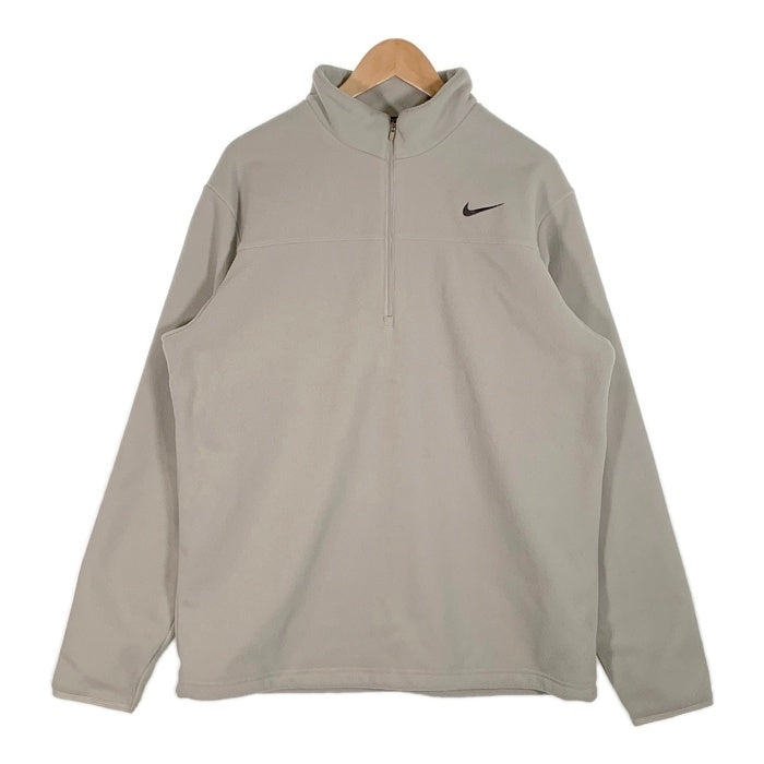 NIKE GOLF ナイキ ゴルフ ハーフジップ プルオーバーフリースジャケット ライトグレー 441300-061 Size XL 福生店